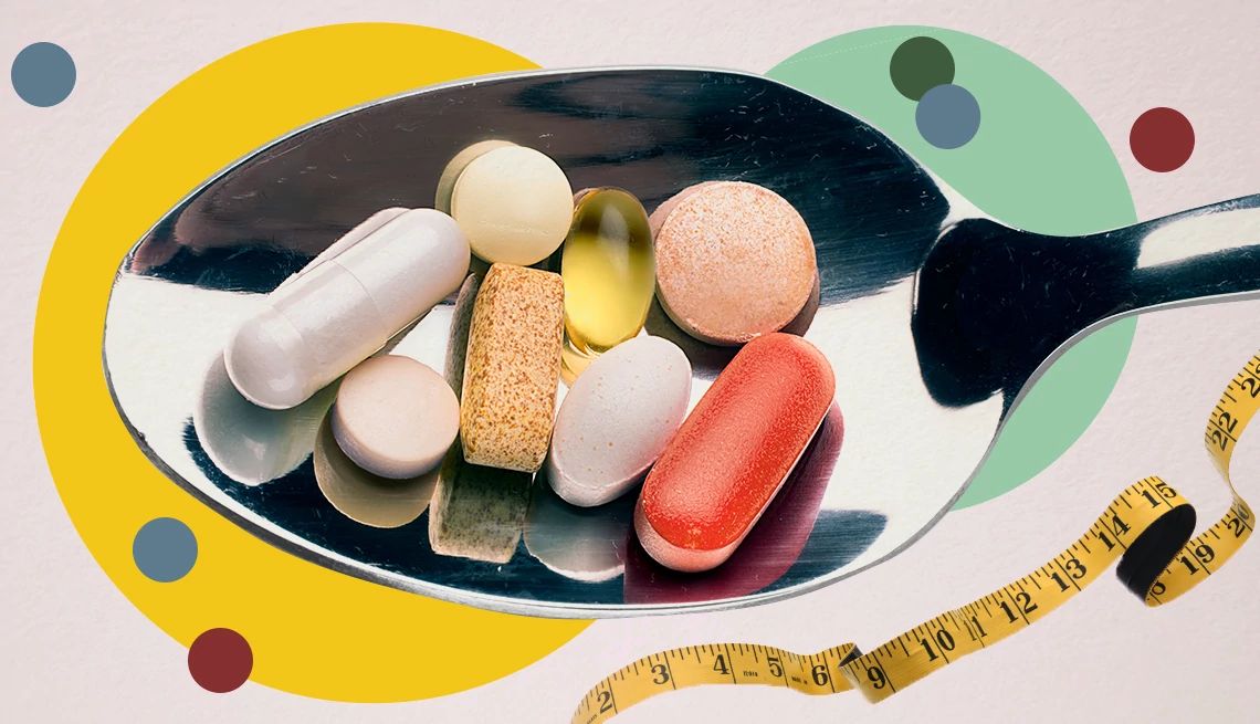 Vitamins and nutritional supplements for weight loss