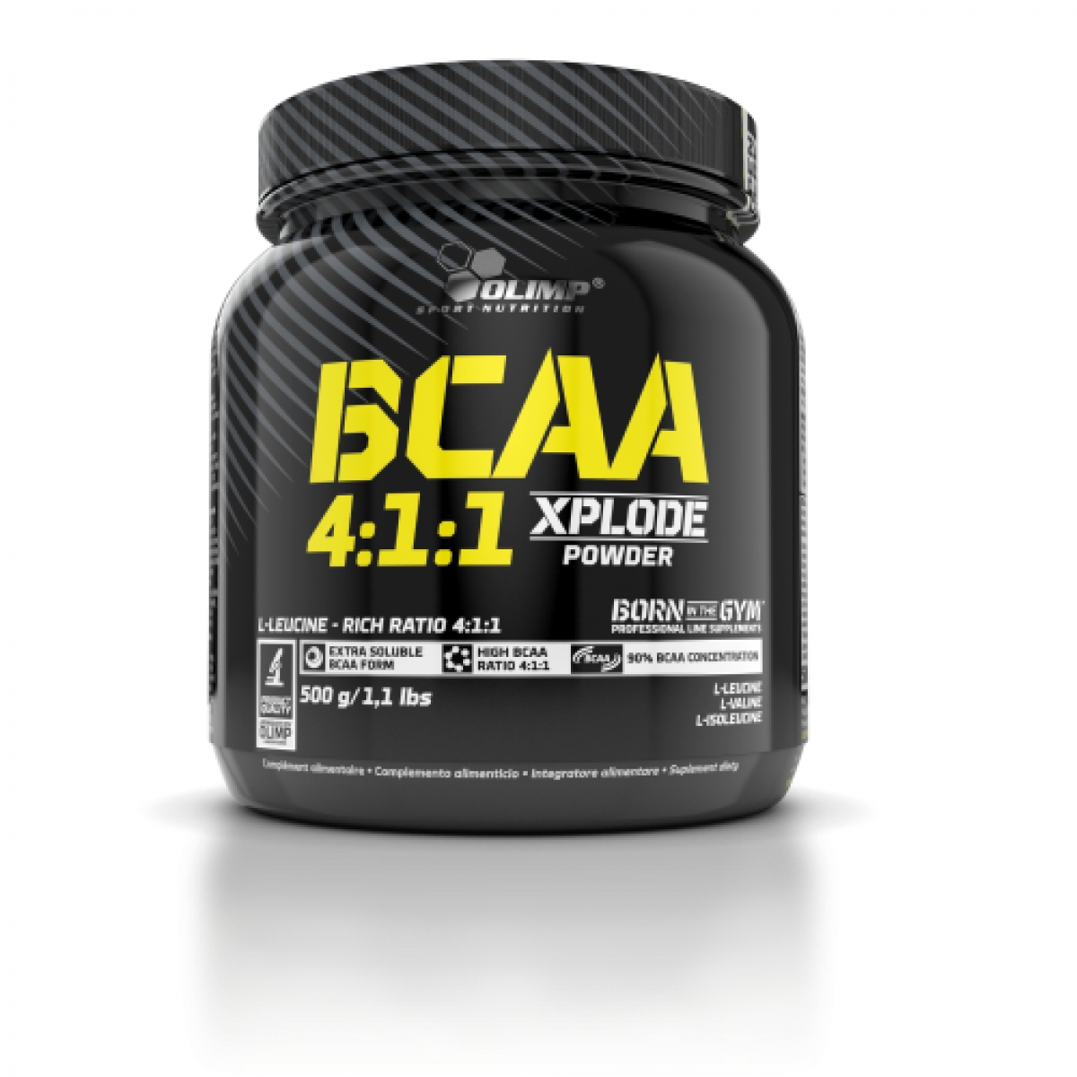 BCAA 4:1:1, 500 QR