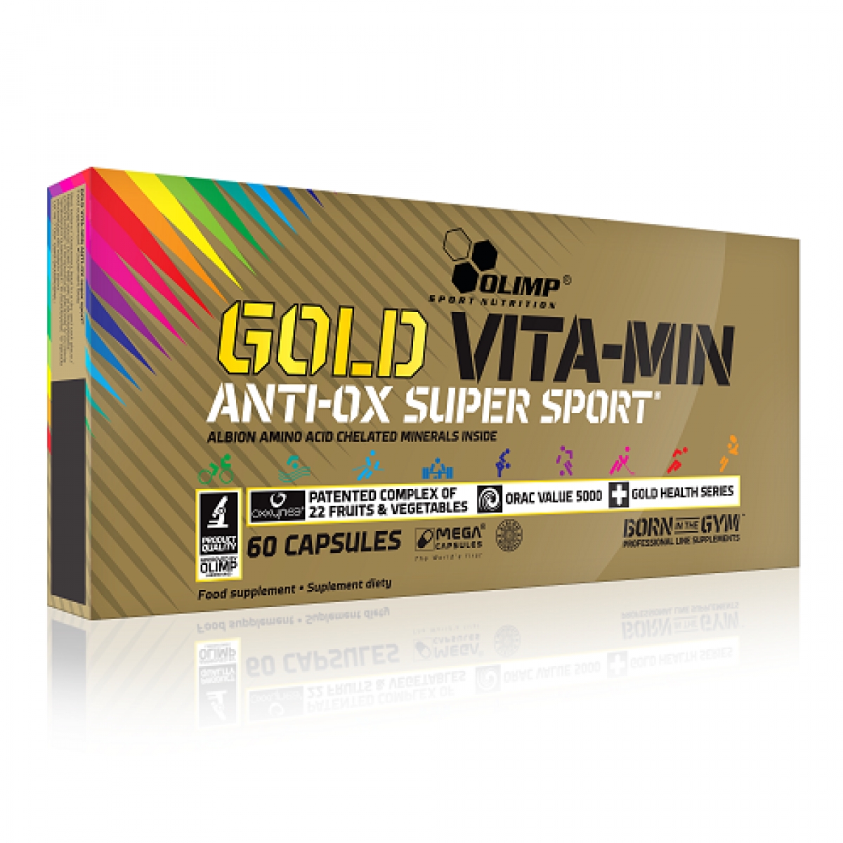 GOLD VITA-MIN ANTI-OX SUPER SPORT, 60 KAPSUL