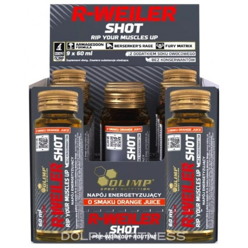 REDWEILER SHOT, 9 AMPUL